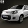 Fiat Uno Attractive hatchback 5-door 2013 3d model