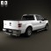 Ford F-150 Super Cab 2011 3d model