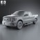 Ford F-150 Super Cab 2011 3d model