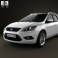 Ford Focus estate 2008 3d model