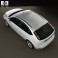 Ford Focus hatchback 3-door 2008 3d model