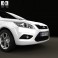 Ford Focus hatchback 3-door 2008 3d model