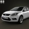 Ford Focus sedan 2008 3d model