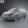 Ford Focus sedan 2008 3d model
