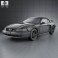 Ford Mustang GT coupe 1998 3d model