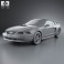 Ford Mustang GT coupe 1998 3d model