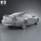 Ford Mustang GT coupe 1998 3d model