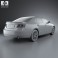 Generic Sedan 2013 3d model