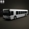 Gillig Low Floor Bus 2012 3d model