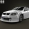 Holden Commodore V8 Supercar 2012 3d model