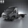 Iveco Daily Single Cab Chassis 2012 3d model