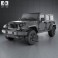 Jeep Wrangler Unlimited 2013 3d model