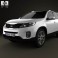 Kia Sorento XM 2012 3d model