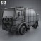 MAN TGS Rally Truck 2012 3d model