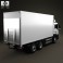 MAN TGS Refrigerator Truck 2012 3d model