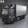 MAN TGS Refrigerator Truck 2012 3d model