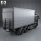 MAN TGS Refrigerator Truck 2012 3d model