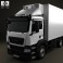 MAN TGS Refrigerator Truck 2012 3d model