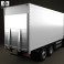 MAN TGS Refrigerator Truck 2012 3d model