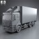 MAN TGS Refrigerator Truck 2012 3d model