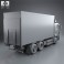 MAN TGS Refrigerator Truck 2012 3d model