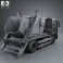 MAN TGS Skip Loader Truck 2012 3d model