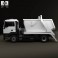 MAN TGS Skip Loader Truck 2012 3d model