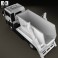 MAN TGS Skip Loader Truck 2012 3d model