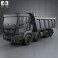 MAN TGS Tipper Truck 2012 3d model