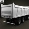 MAN TGS Tipper Truck 2012 3d model