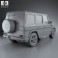 Mercedes-Benz G-Class 5-door 2013 3d model