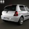 Renault Clio Mk2 3-door 2005 3d model