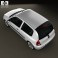 Renault Clio Mk2 3-door 2005 3d model