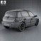 Renault Clio Mk2 5-door 2005 3d model