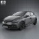 Renault Clio IV RS 2013 3d model