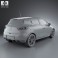 Renault Clio IV RS 2013 3d model