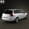 Renault Megane Grandtour 2003 3d model