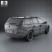 Renault Megane Grandtour 2003 3d model