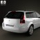 Renault Megane Grandtour 2003 3d model