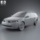 Renault Megane Grandtour 2003 3d model