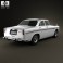 Rover P5B coupe 1973 3d model