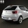 Seat Ibiza 5-door hatchback 2013 3d model
