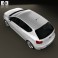 Seat Ibiza 5-door hatchback 2013 3d model
