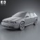 Skoda Octavia Tour Combi 2000 3d model