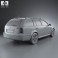 Skoda Octavia Tour Combi 2000 3d model