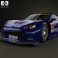 Subaru BRZ GT300 2013 3d model