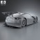 Subaru BRZ GT300 2013 3d model