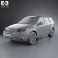 Subaru Forester Premium 2011 3d model