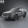 Subaru Outback limited US 2013 3d model