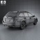 Subaru Outback limited US 2013 3d model